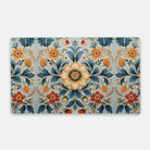 Norwegian Rosemaling Desk Mat - The Global Wanderer