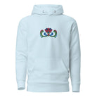 Norwegian Rosemaling Embroidered Hoodie - The Global Wanderer