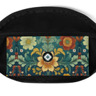 Norwegian Rosemaling Fanny Pack - The Global Wanderer