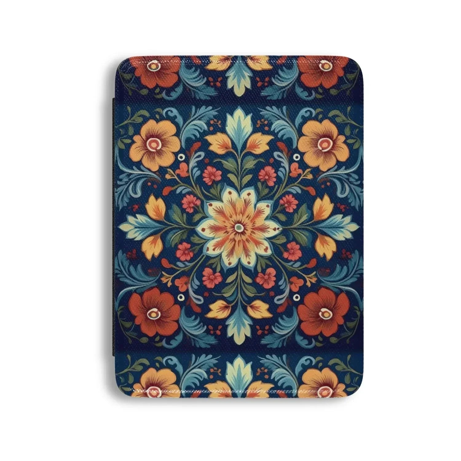 Norwegian Rosemaling Kindle Case - The Global Wanderer