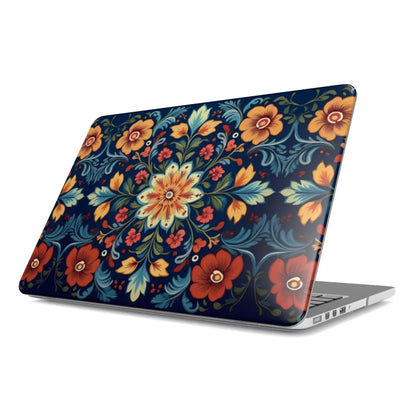 Norwegian Rosemaling MacBook Case - The Global Wanderer