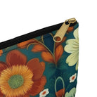 Norwegian Rosemaling Print Pouch - The Global Wanderer