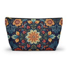Norwegian Rosemaling Print Pouch - The Global Wanderer