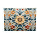 Norwegian Rosemaling Print Pouch - The Global Wanderer