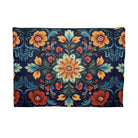 Norwegian Rosemaling Print Pouch - The Global Wanderer