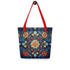Norwegian Rosemaling Tote Bag - The Global Wanderer