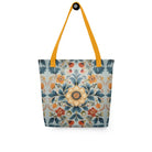 Norwegian Rosemaling Tote Bag - The Global Wanderer