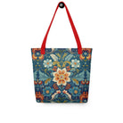 Norwegian Rosemaling Tote Bag - The Global Wanderer