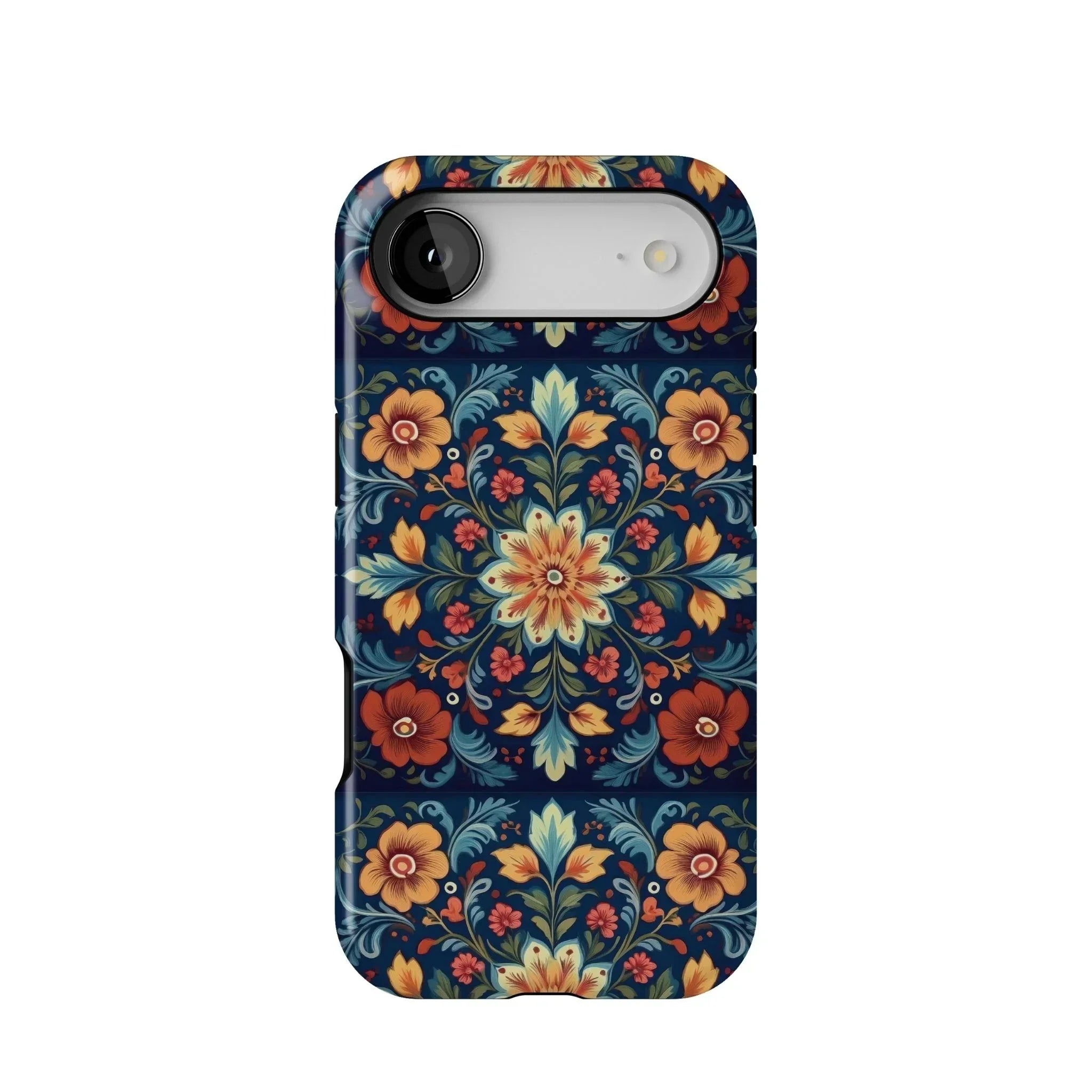 Norwegian Rosemaling Tough MagSafe iPhone Case - The Global Wanderer