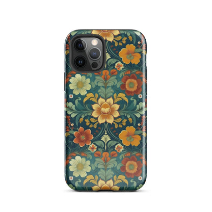 Norwegian Rosemaling Tough MagSafe iPhone® Case - The Global Wanderer