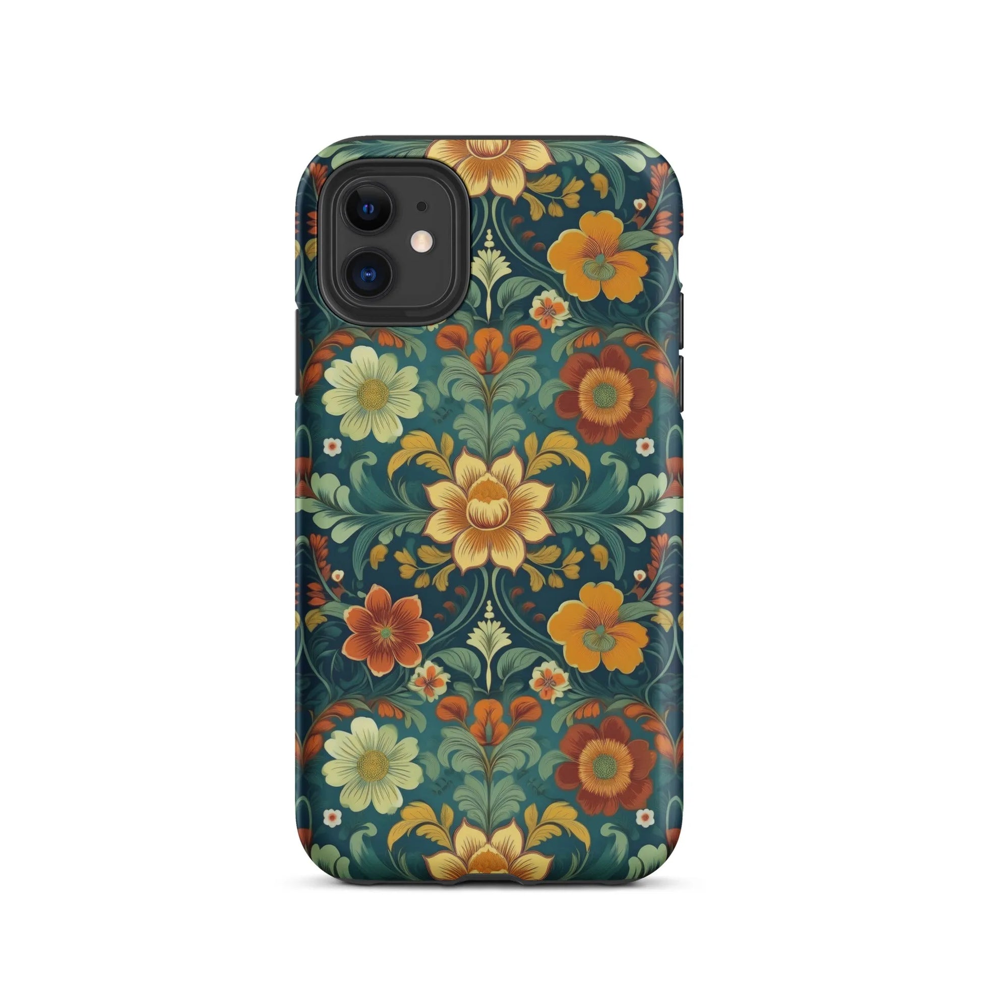 Norwegian Rosemaling Tough MagSafe iPhone® Case - The Global Wanderer