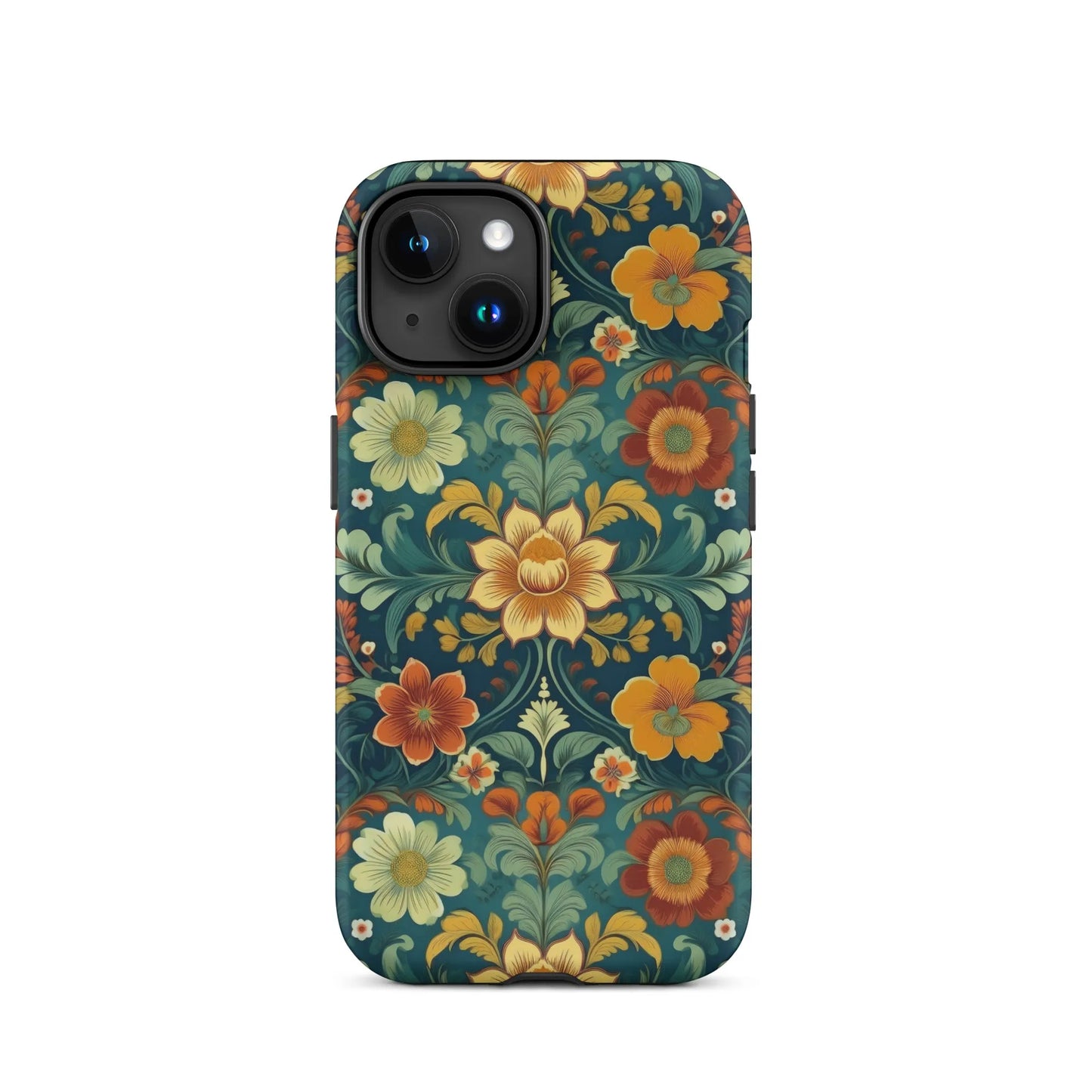 Norwegian Rosemaling Tough MagSafe iPhone® Case - The Global Wanderer