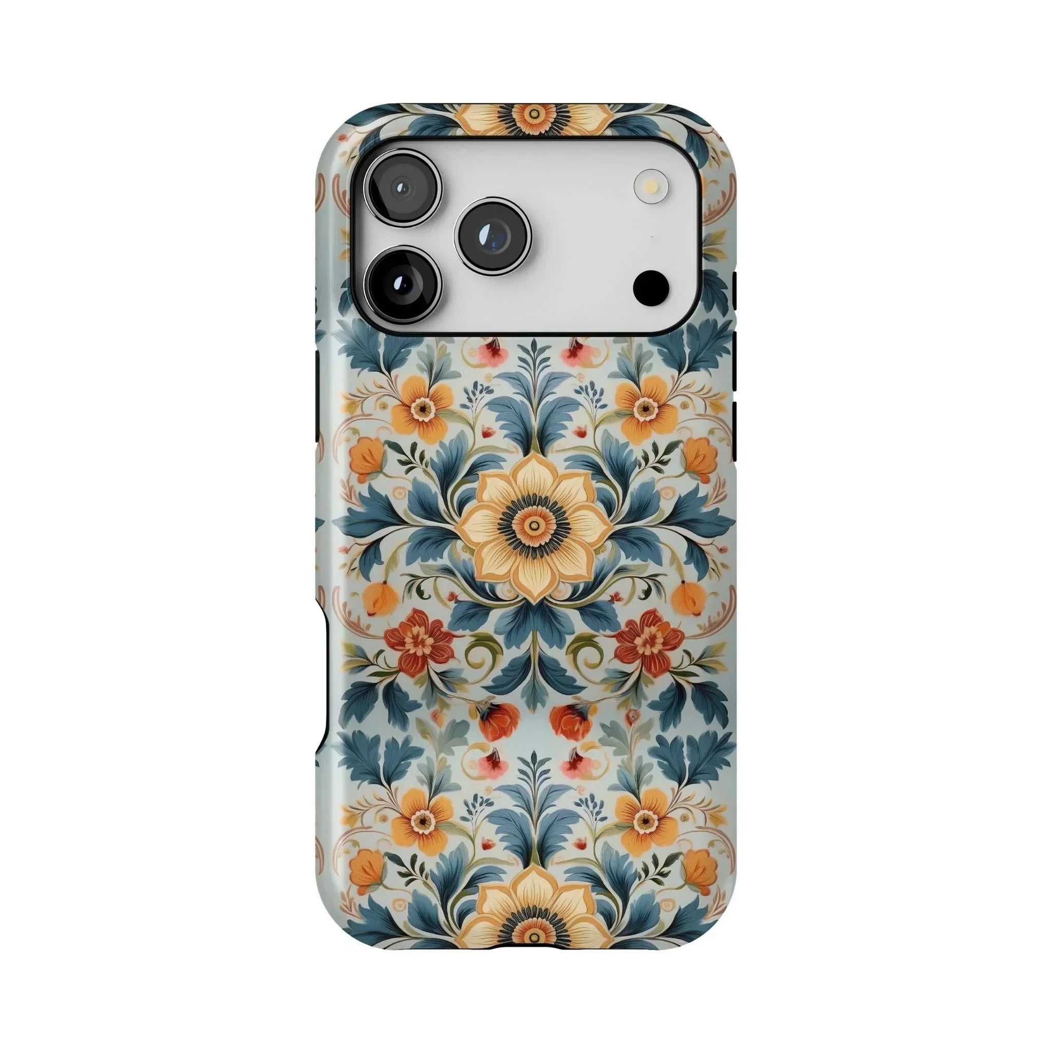 Norwegian Rosemaling Tough MagSafe iPhone Case - The Global Wanderer