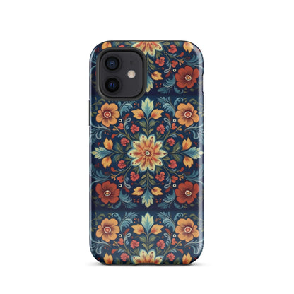 Norwegian Rosemaling Tough MagSafe iPhone® Case - The Global Wanderer