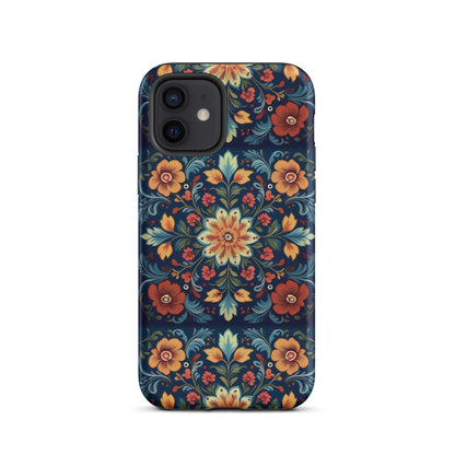 Norwegian Rosemaling Tough MagSafe iPhone® Case - The Global Wanderer