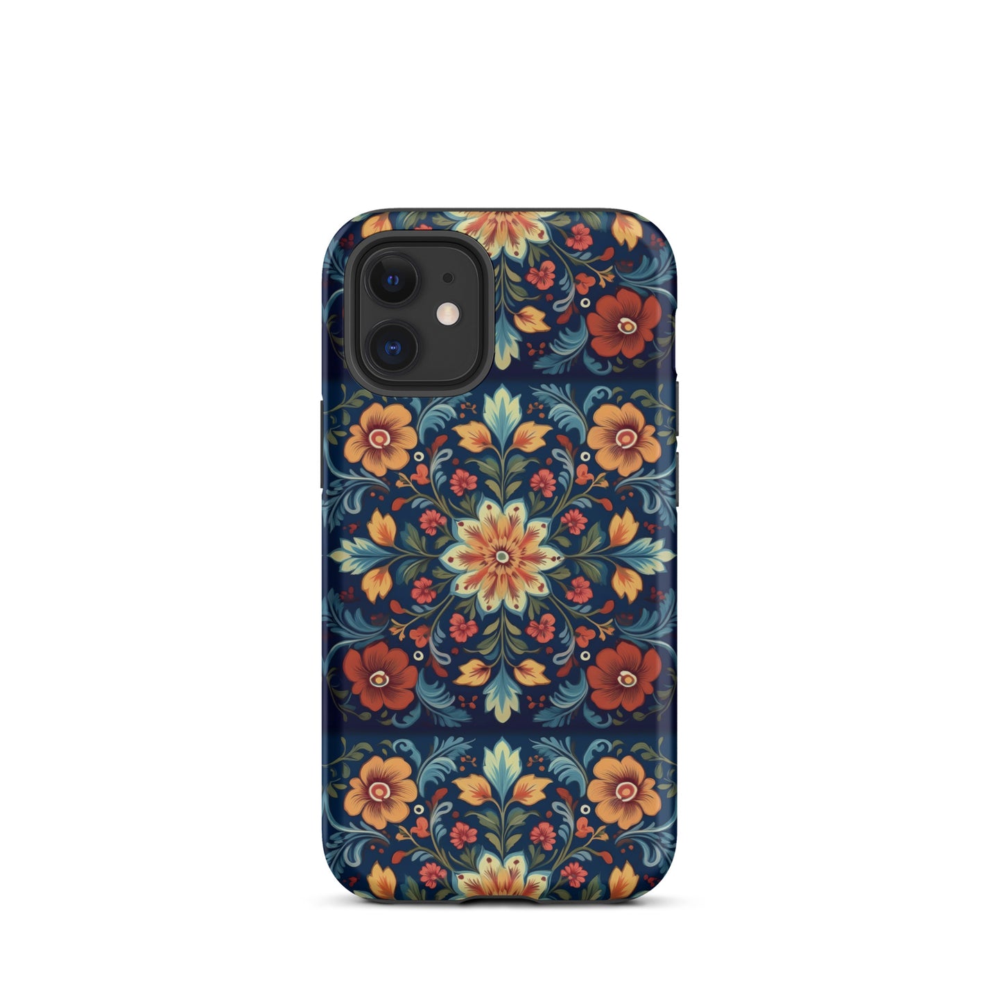 Norwegian Rosemaling Tough MagSafe iPhone® Case - The Global Wanderer