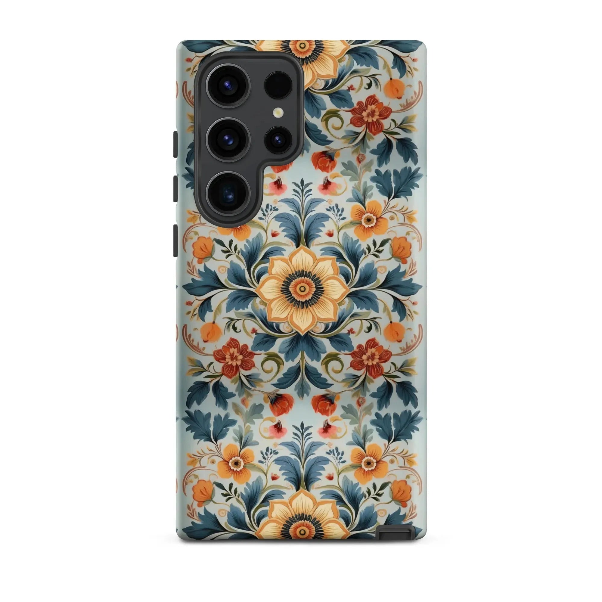 Norwegian Rosemaling Tough Samsung® Case - The Global Wanderer