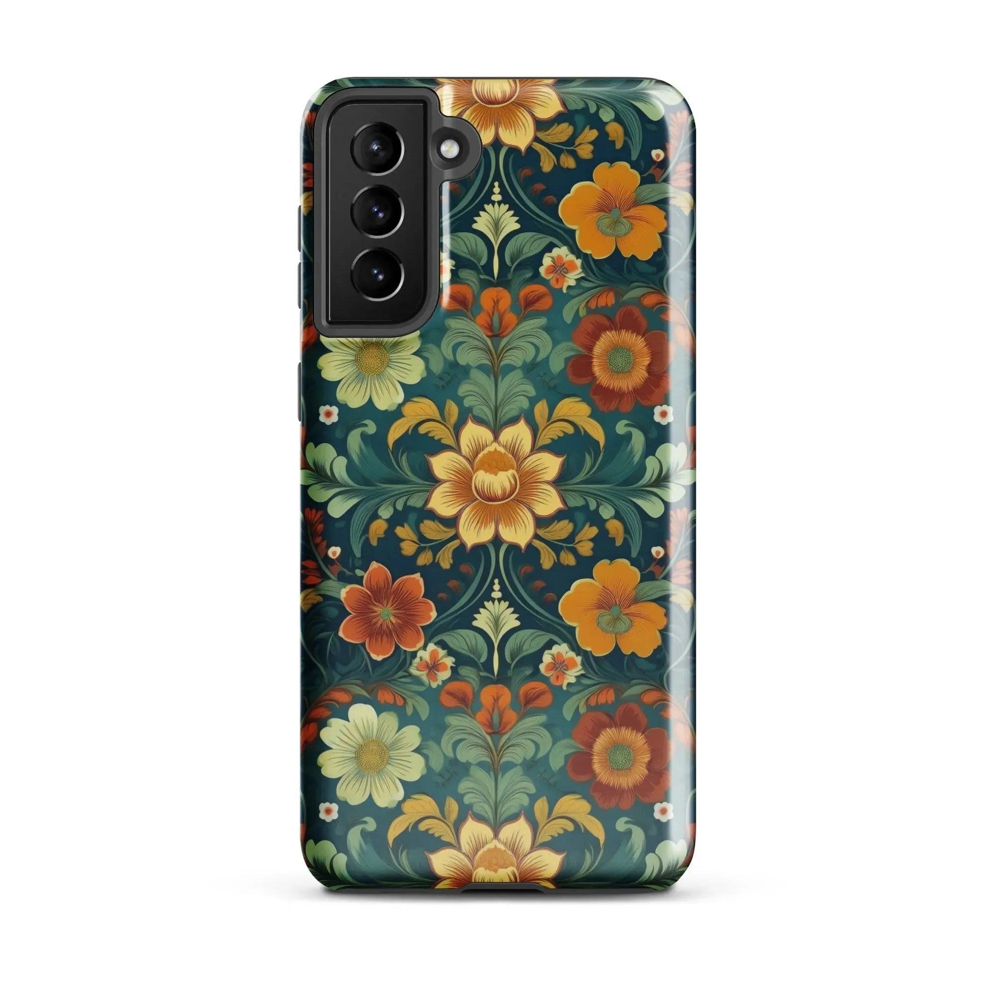 Norwegian Rosemaling Tough Samsung® Case - The Global Wanderer