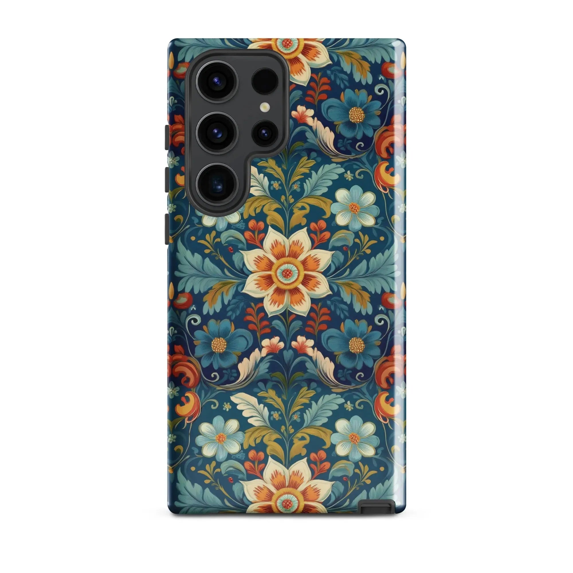 Norwegian Rosemaling Tough Samsung® Case - The Global Wanderer
