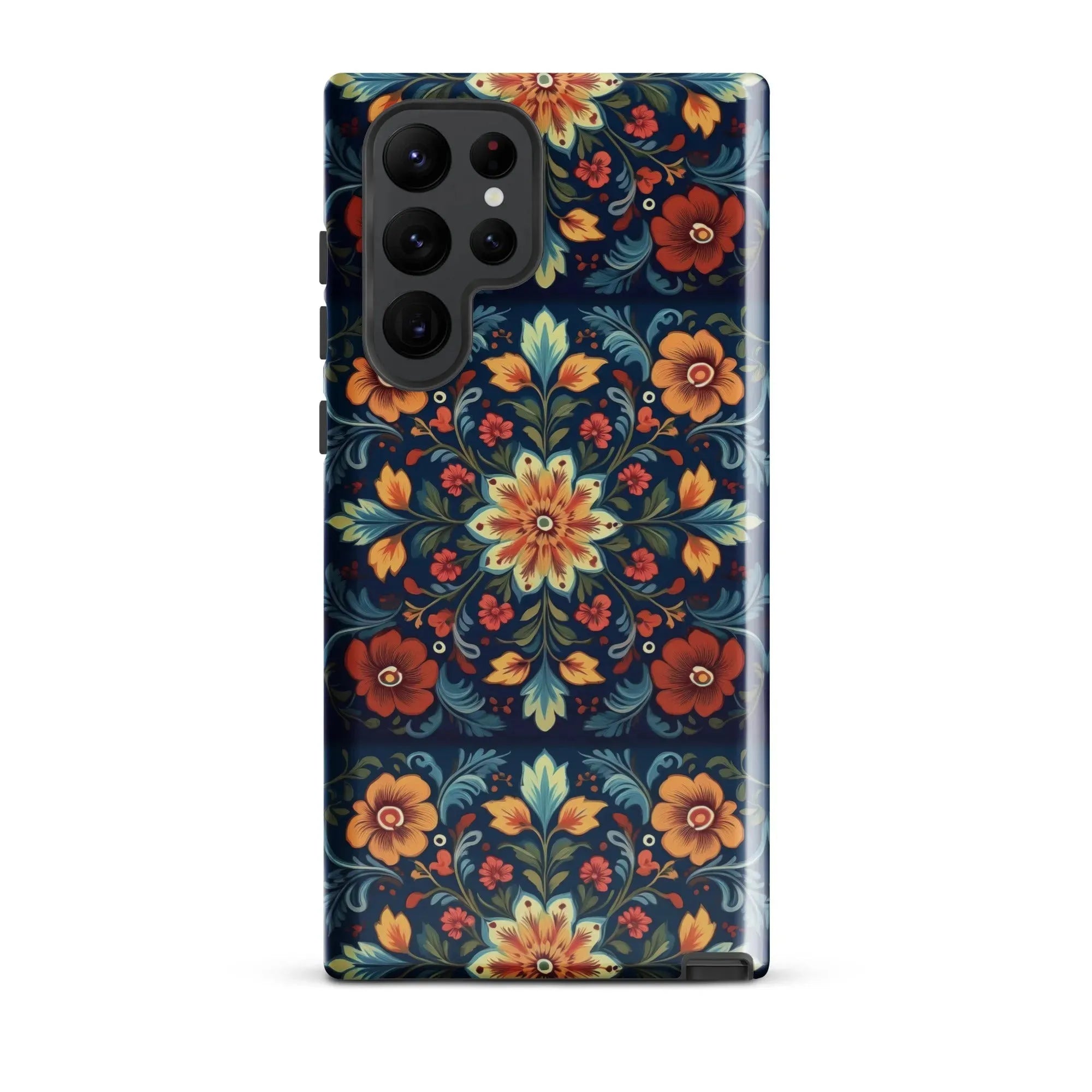 Norwegian Rosemaling Tough Samsung® Case - The Global Wanderer