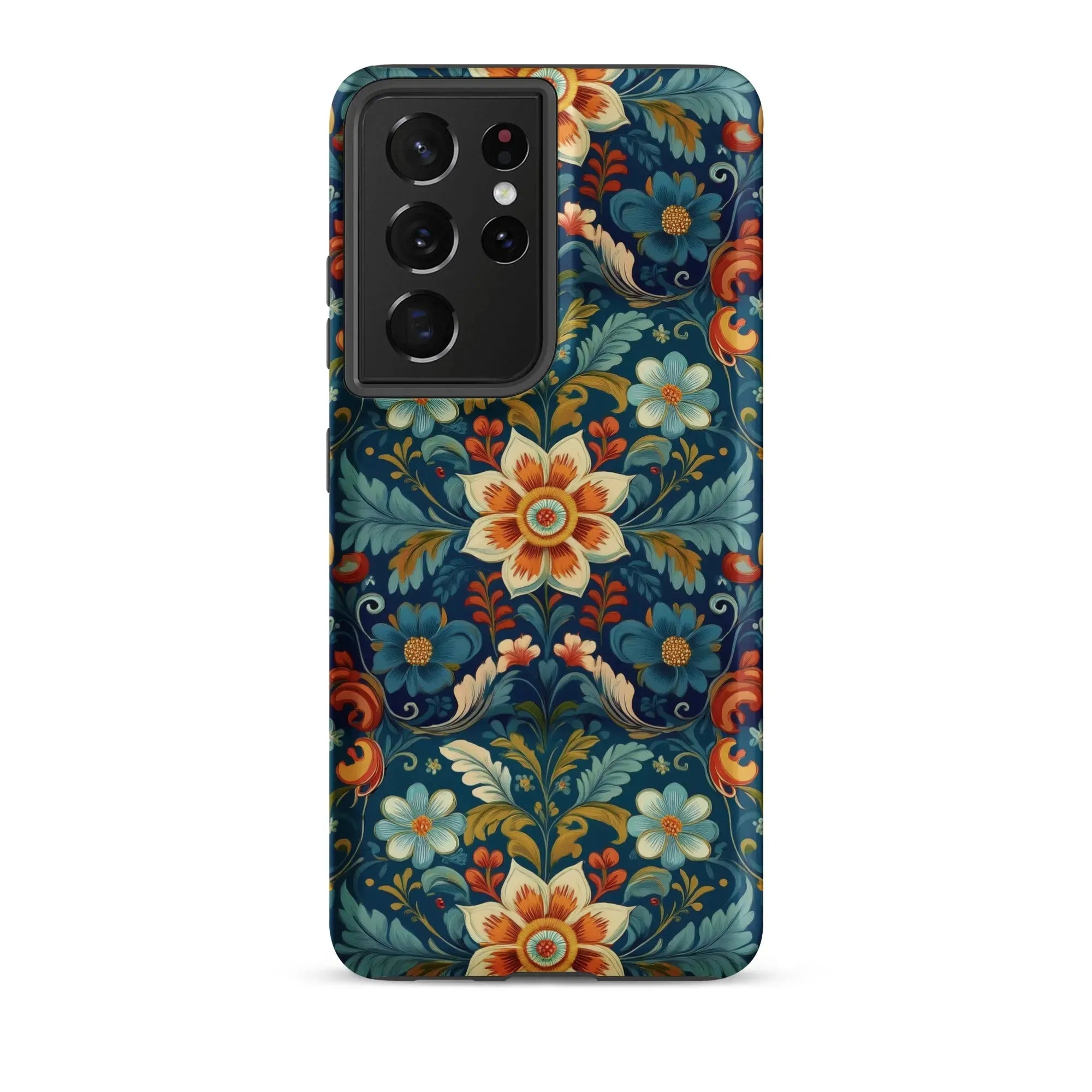 Norwegian Rosemaling Tough Samsung® Case - The Global Wanderer