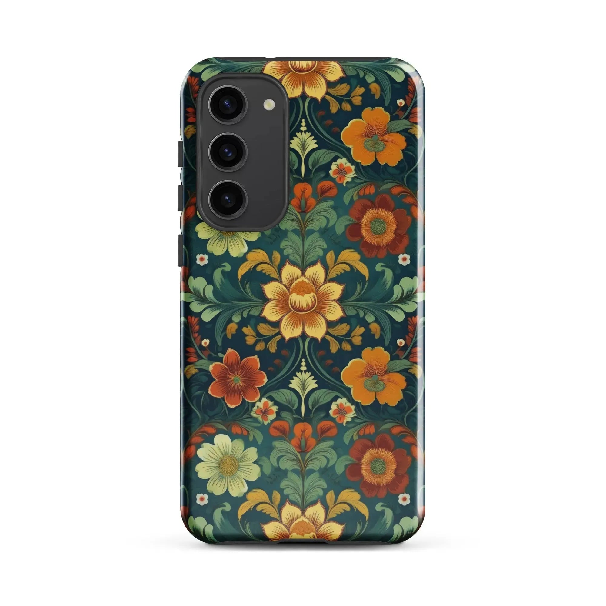 Norwegian Rosemaling Tough Samsung® Case - The Global Wanderer