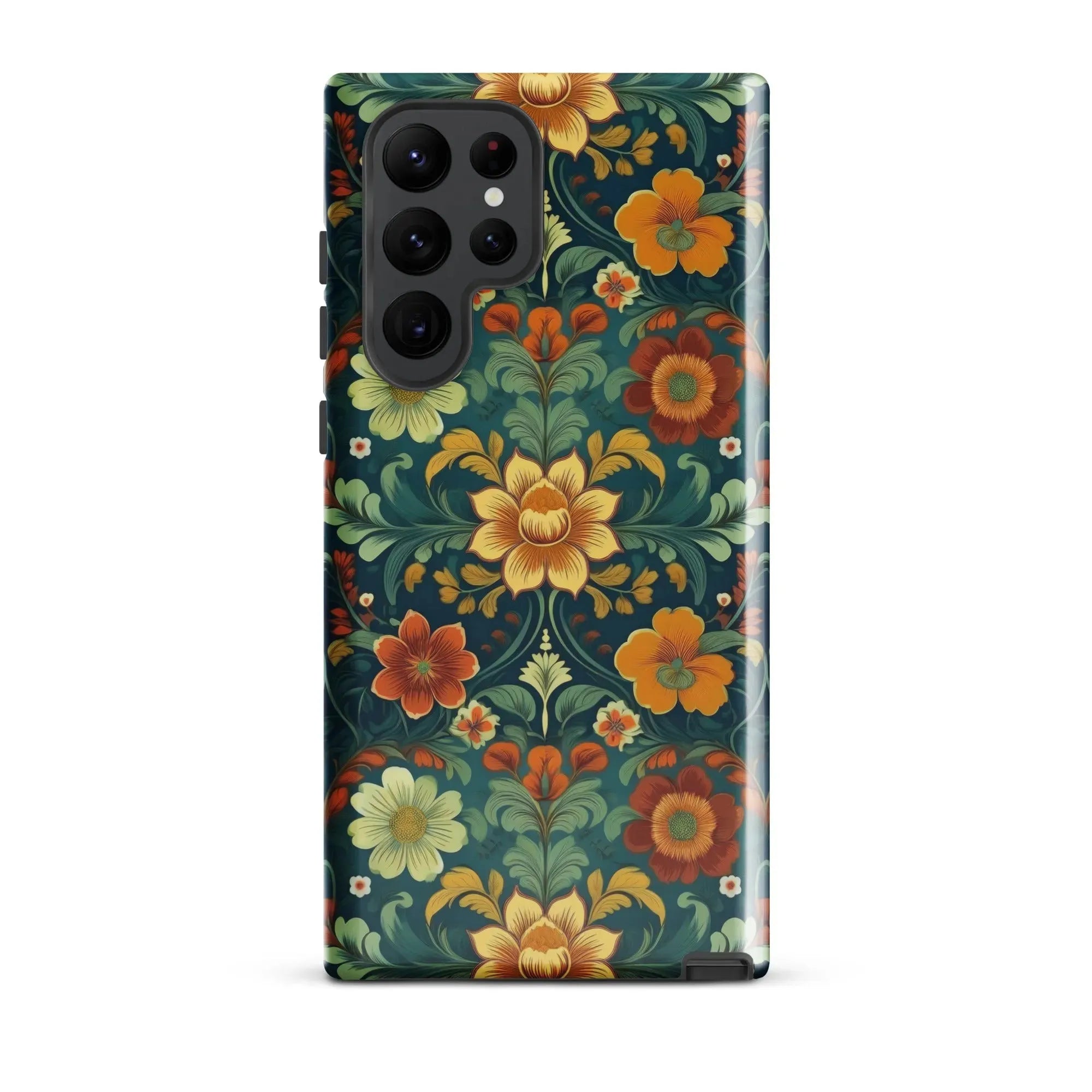 Norwegian Rosemaling Tough Samsung® Case - The Global Wanderer