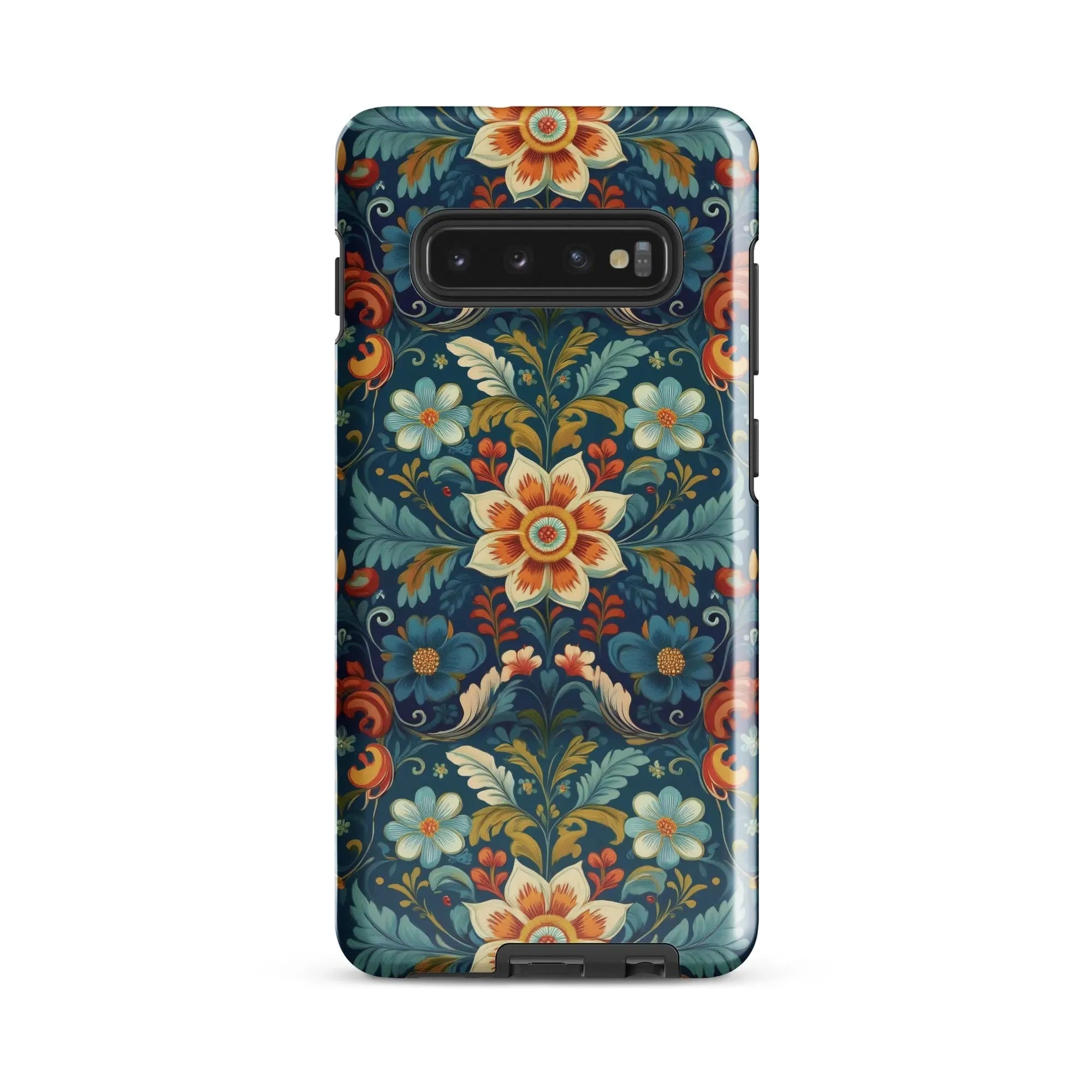 Norwegian Rosemaling Tough Samsung® Case - The Global Wanderer