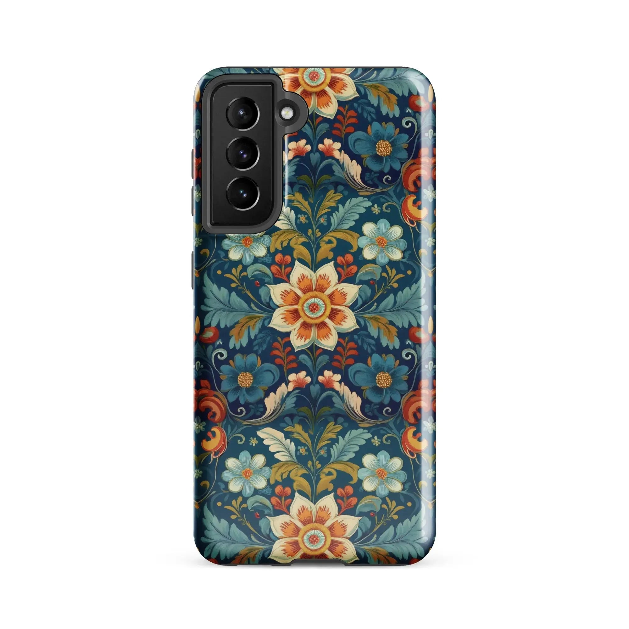 Norwegian Rosemaling Tough Samsung® Case - The Global Wanderer