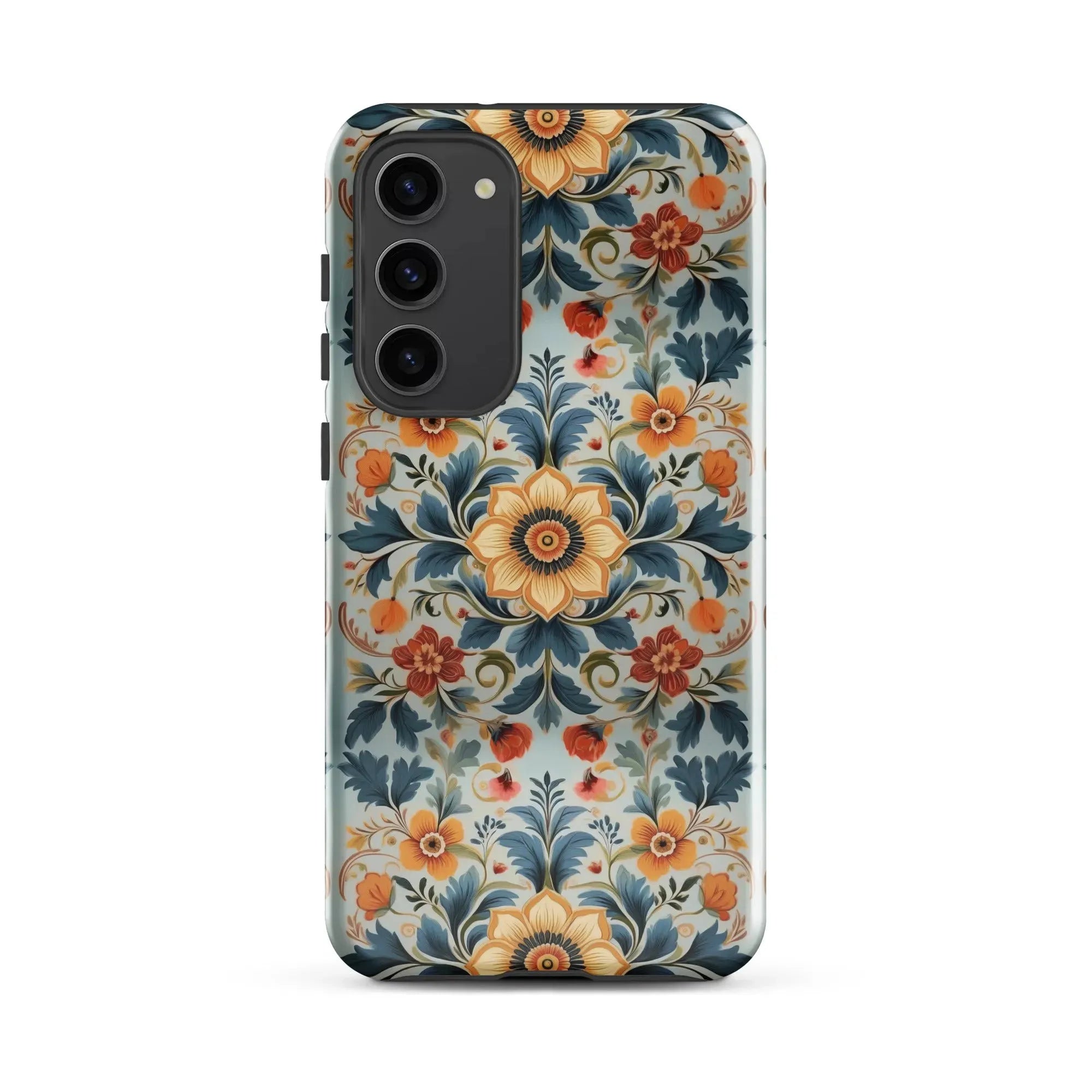Norwegian Rosemaling Tough Samsung® Case - The Global Wanderer