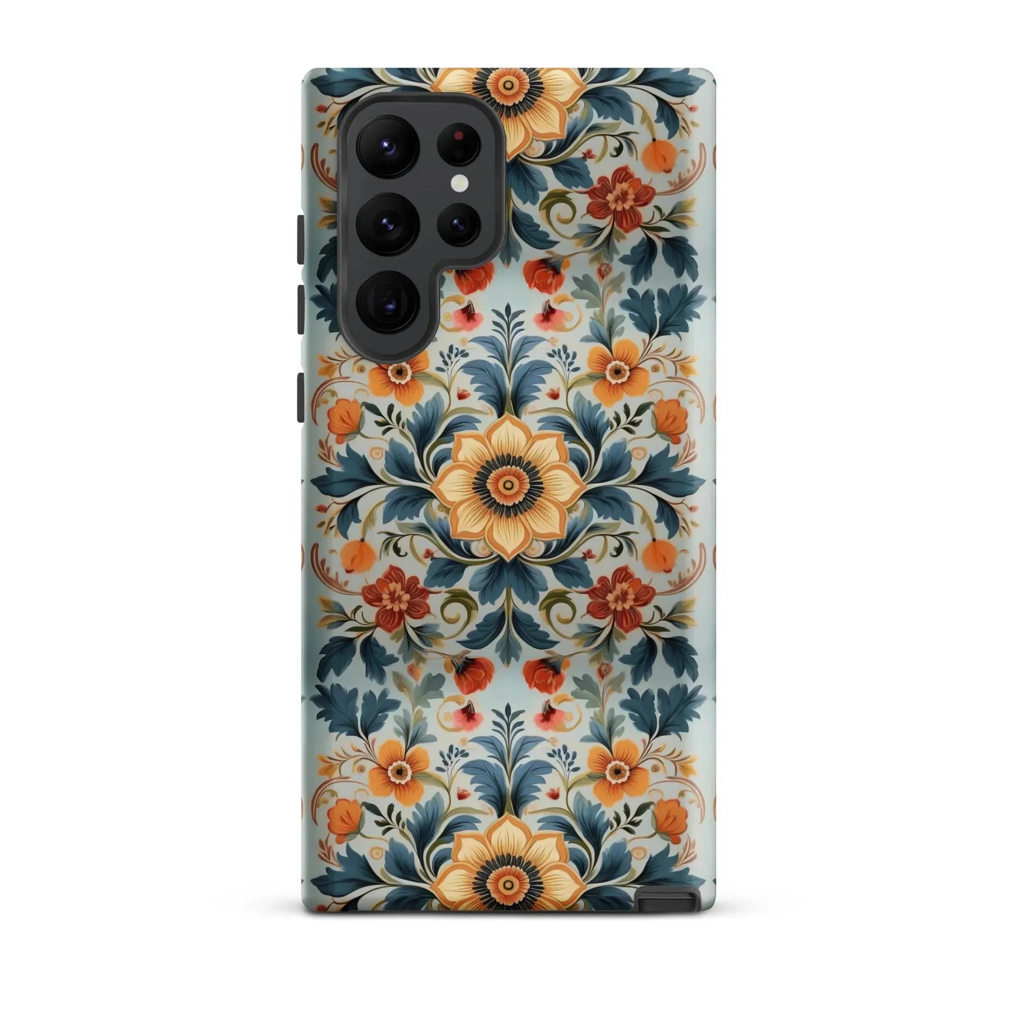 Norwegian Rosemaling Tough Samsung® Case - The Global Wanderer