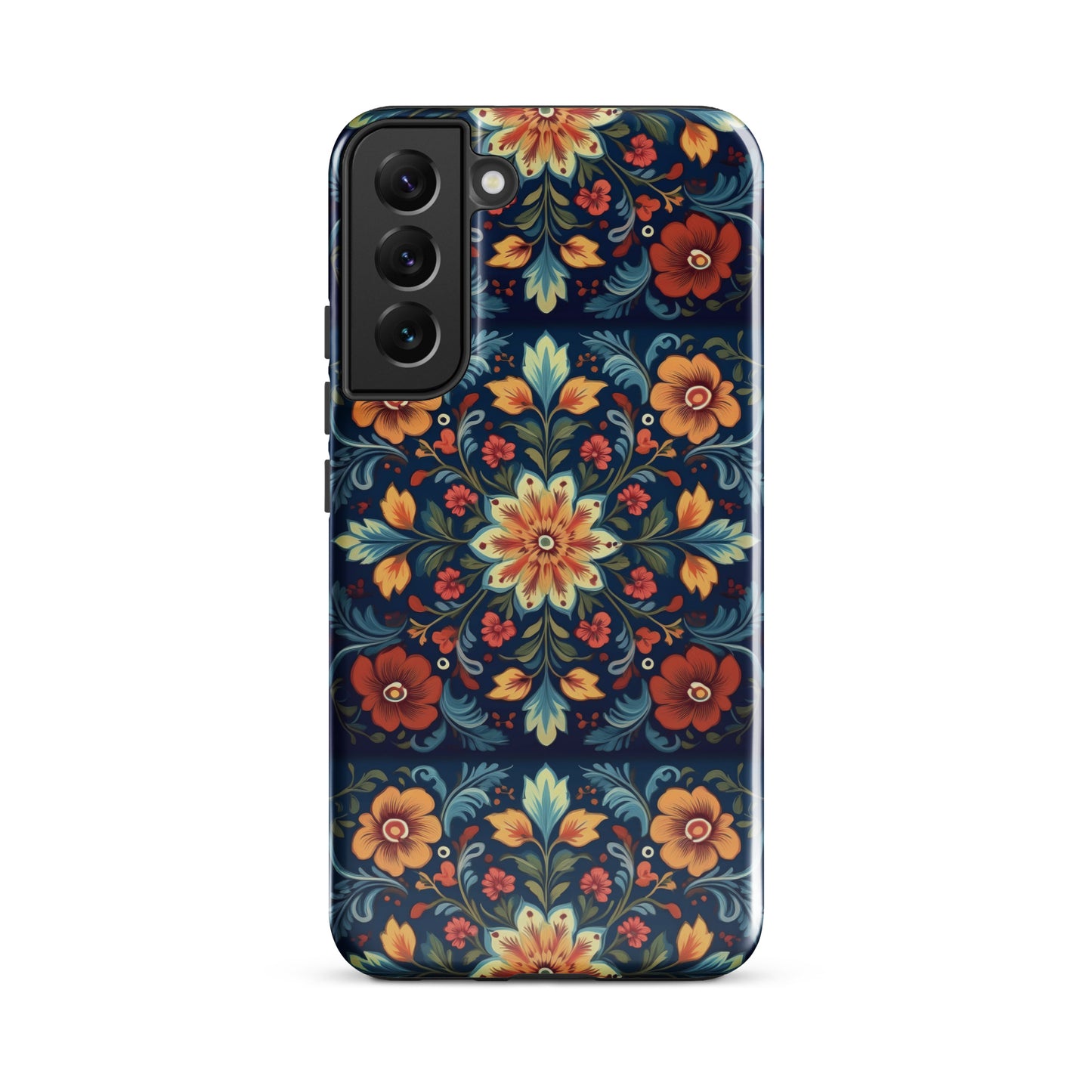 Norwegian Rosemaling Tough Samsung® Case - The Global Wanderer