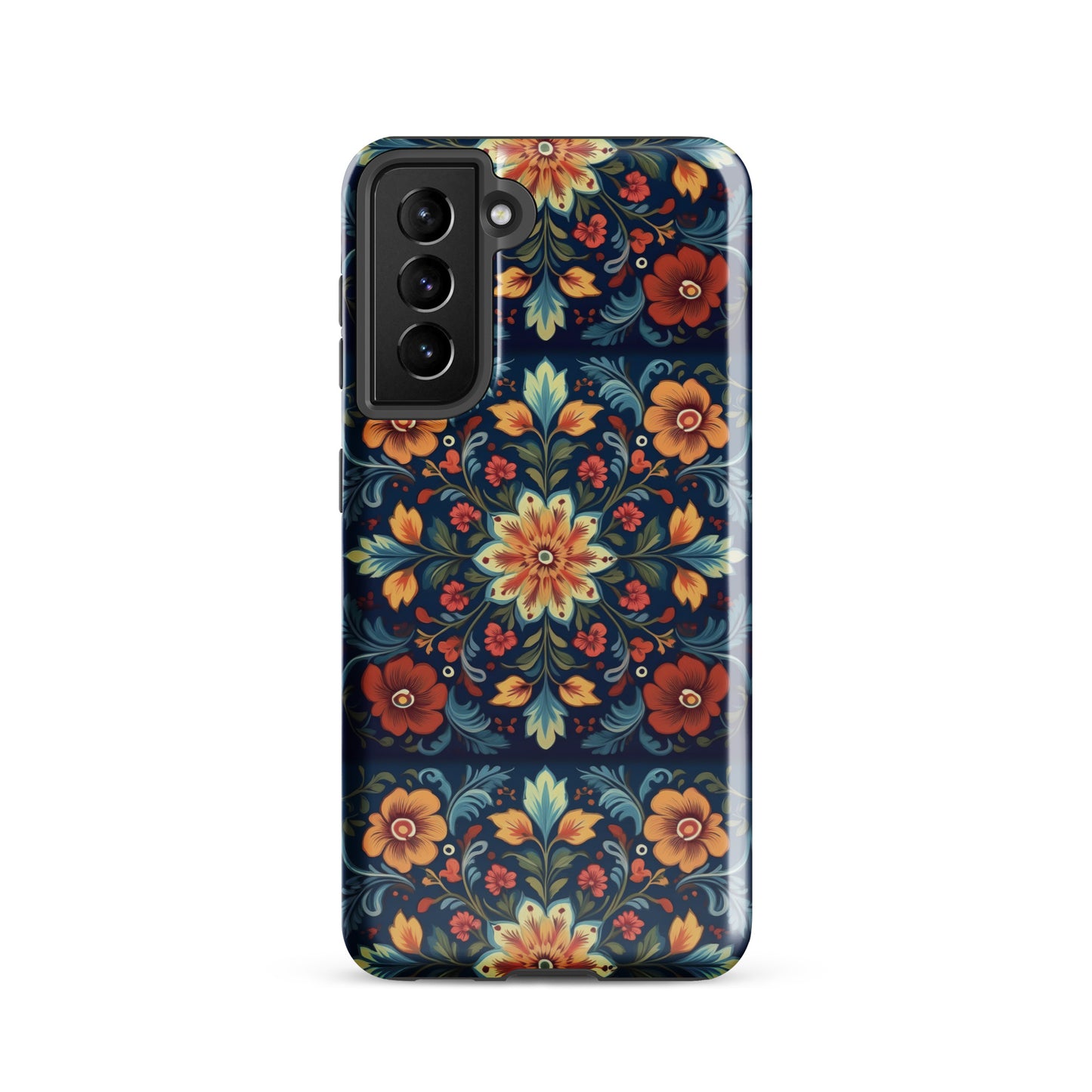 Norwegian Rosemaling Tough Samsung® Case - The Global Wanderer