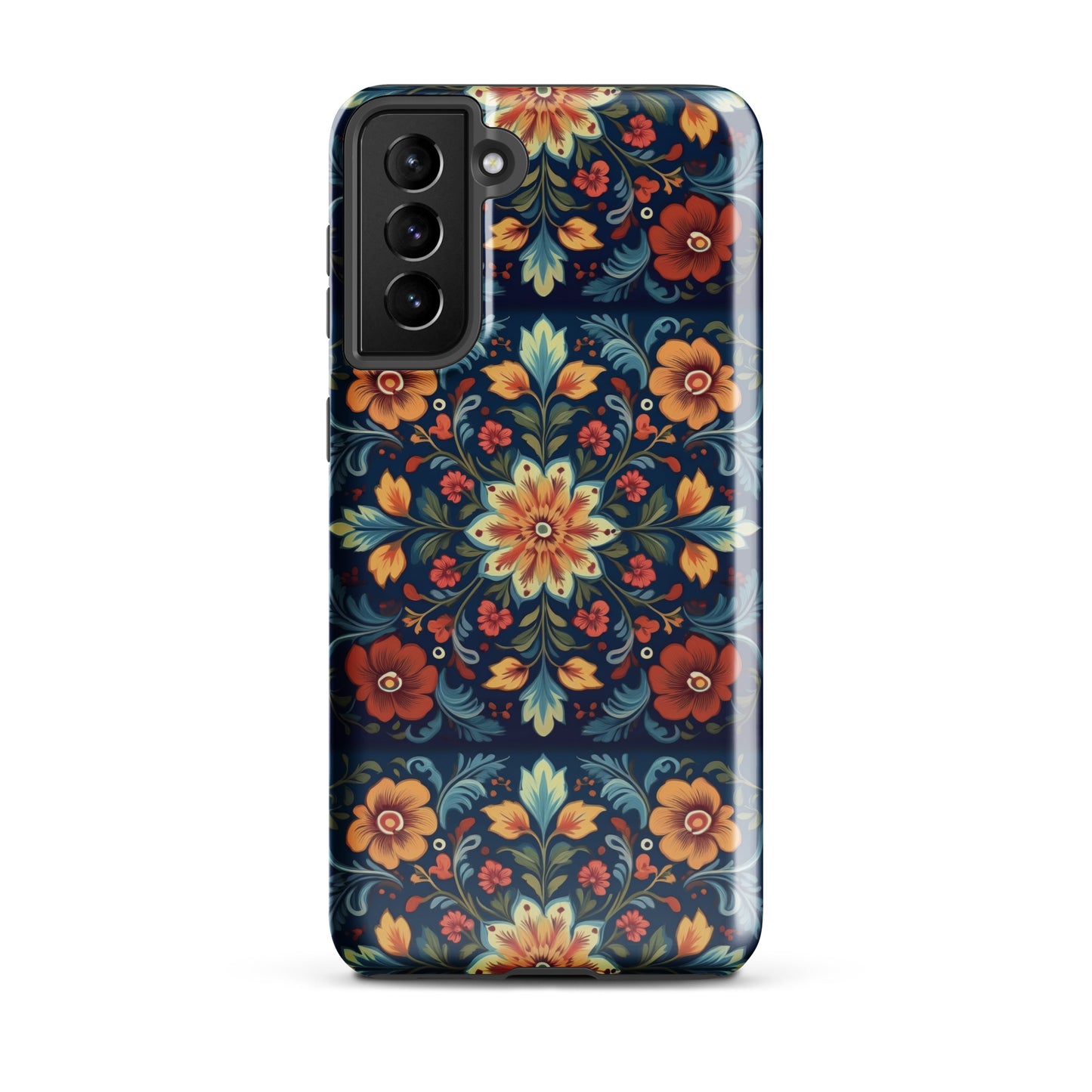 Norwegian Rosemaling Tough Samsung® Case - The Global Wanderer