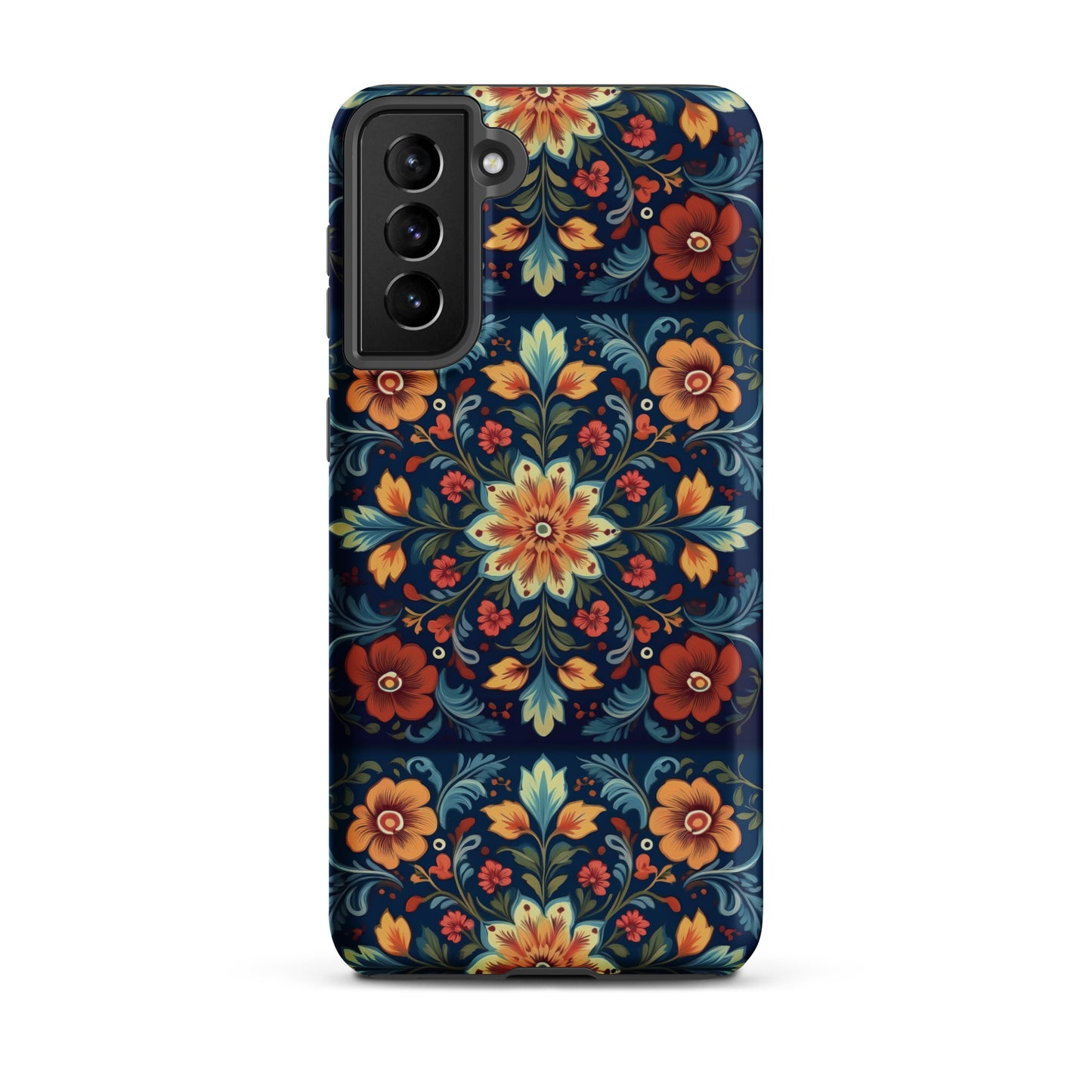 Norwegian Rosemaling Tough Samsung® Case - The Global Wanderer