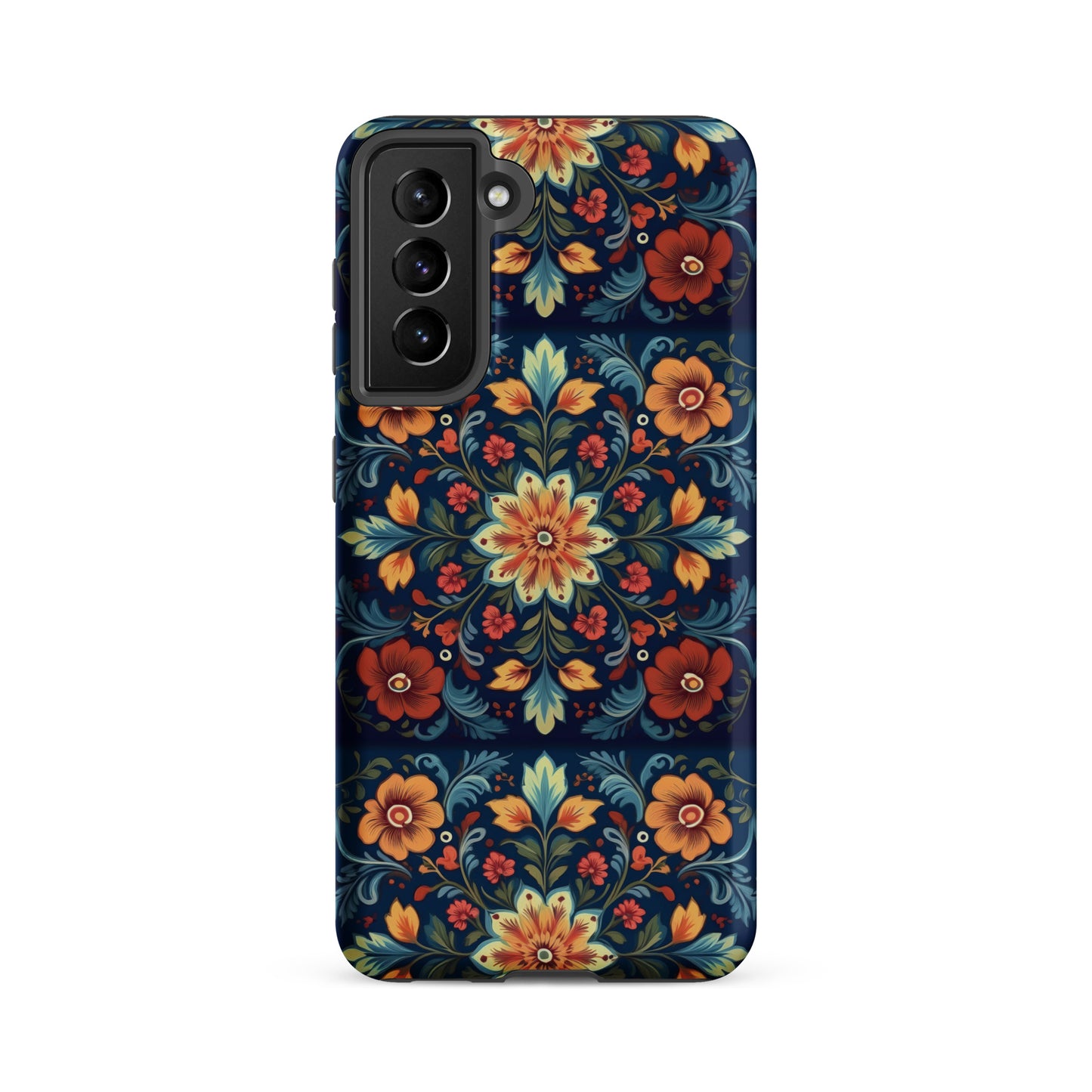 Norwegian Rosemaling Tough Samsung® Case - The Global Wanderer