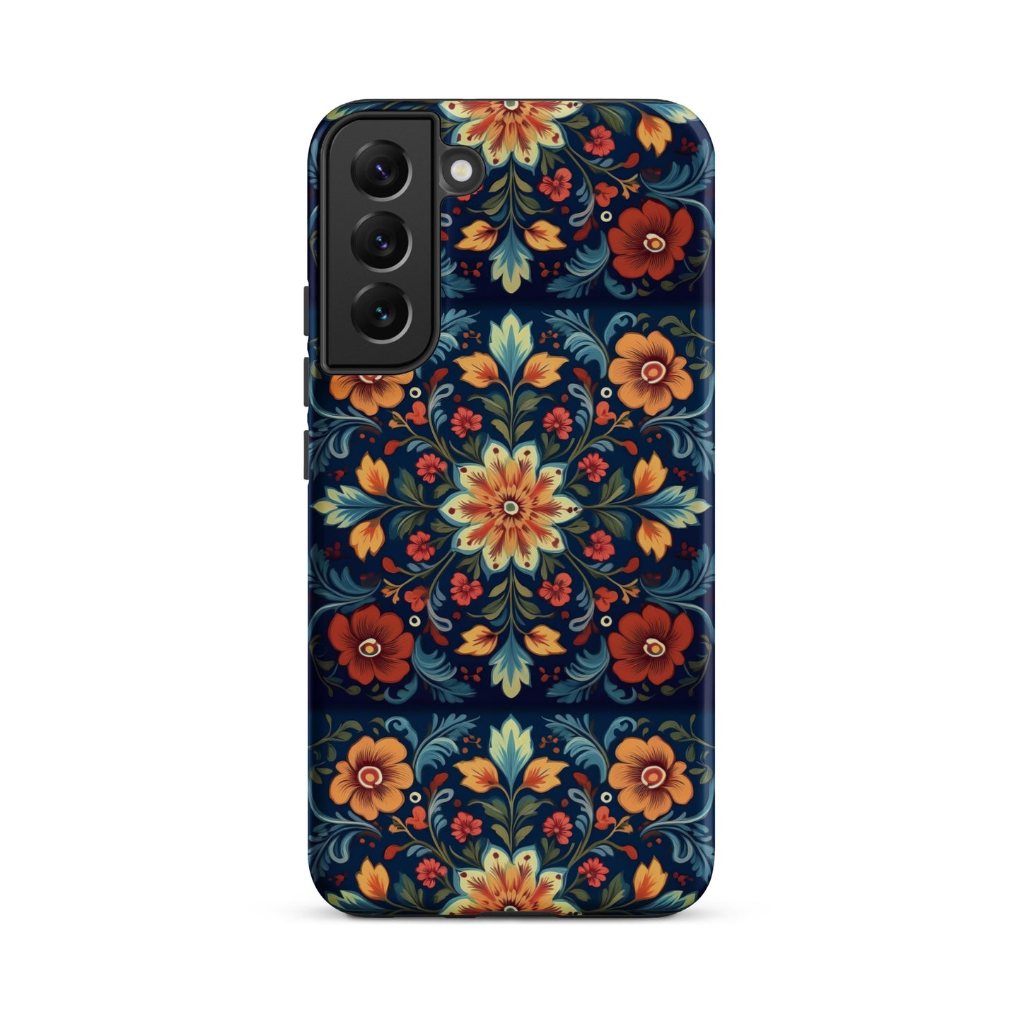 Norwegian Rosemaling Tough Samsung® Case - The Global Wanderer