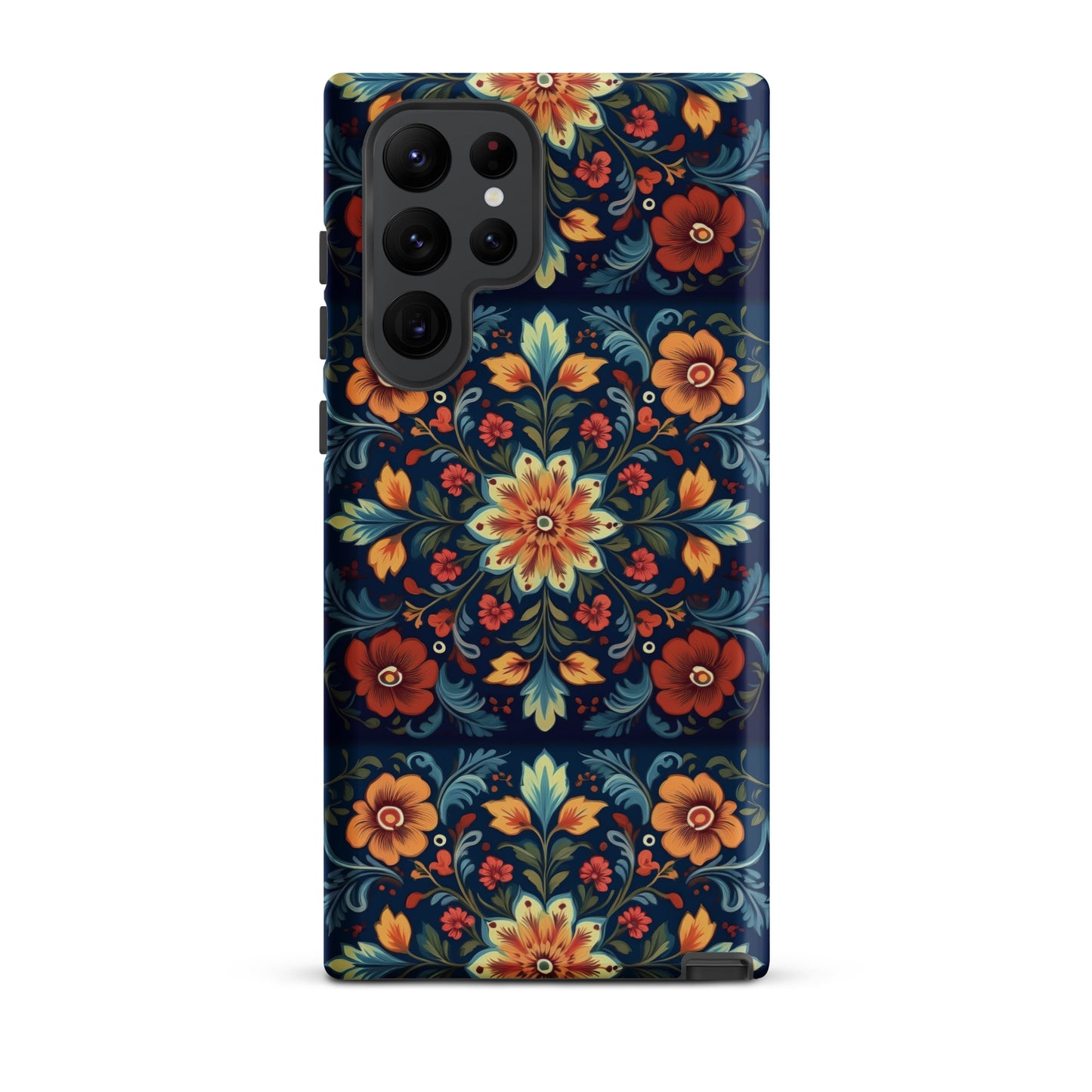 Norwegian Rosemaling Tough Samsung® Case - The Global Wanderer