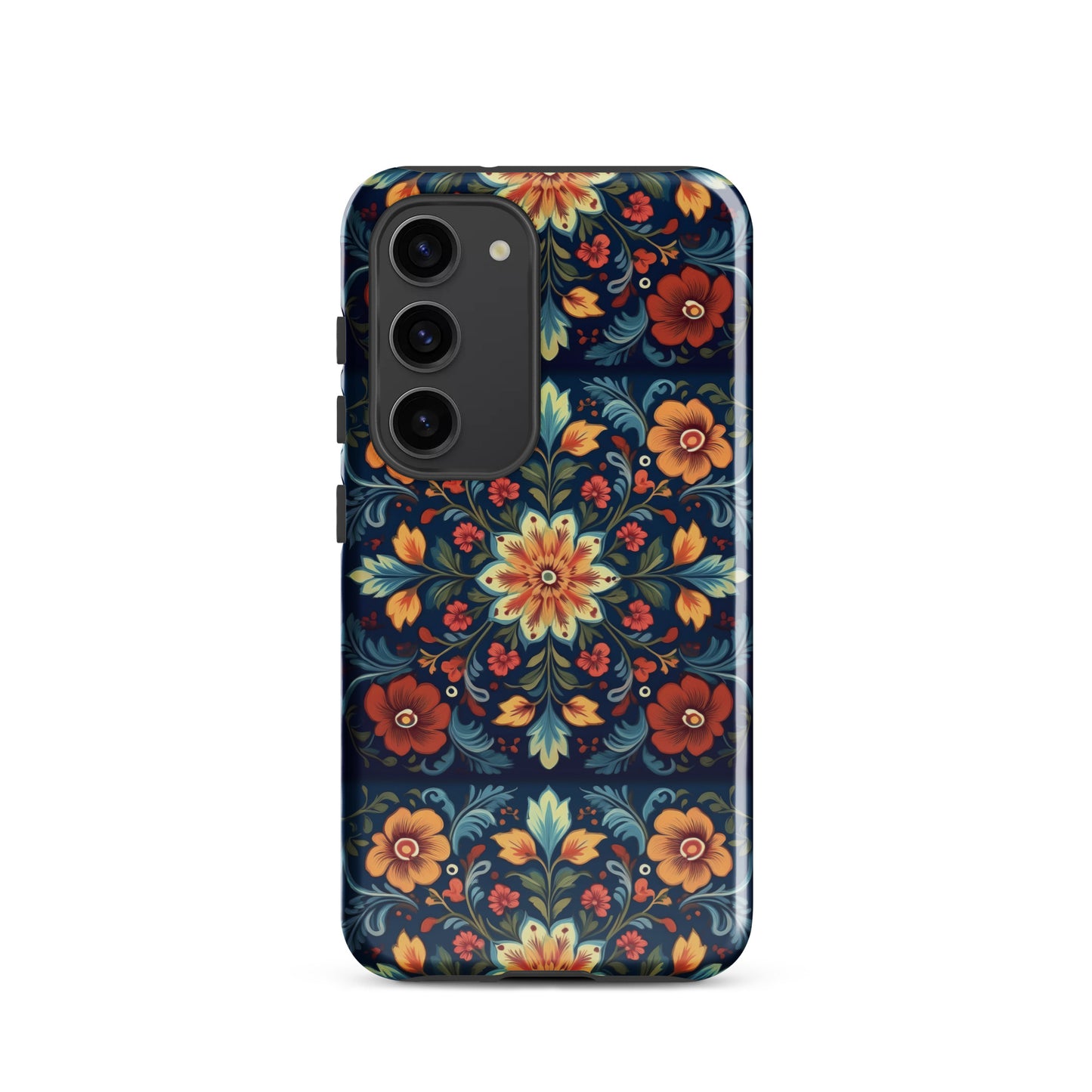 Norwegian Rosemaling Tough Samsung® Case - The Global Wanderer