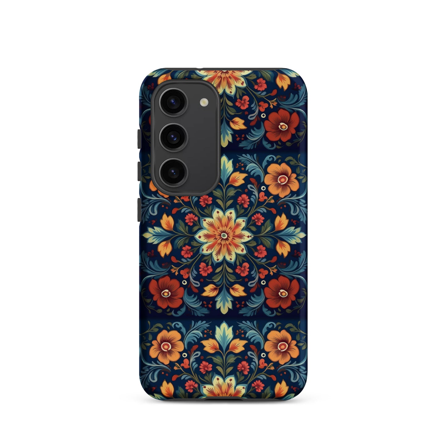 Norwegian Rosemaling Tough Samsung® Case - The Global Wanderer