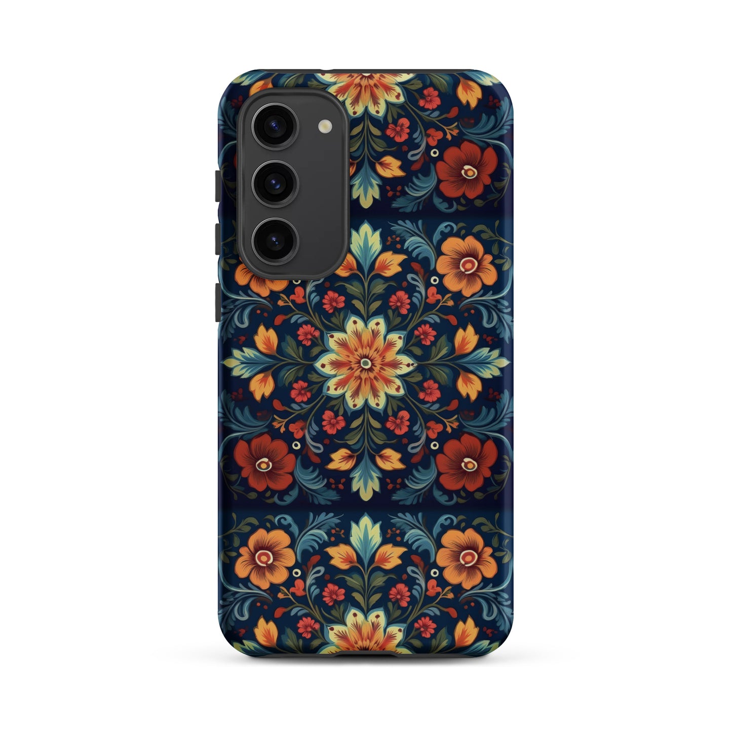 Norwegian Rosemaling Tough Samsung® Case - The Global Wanderer