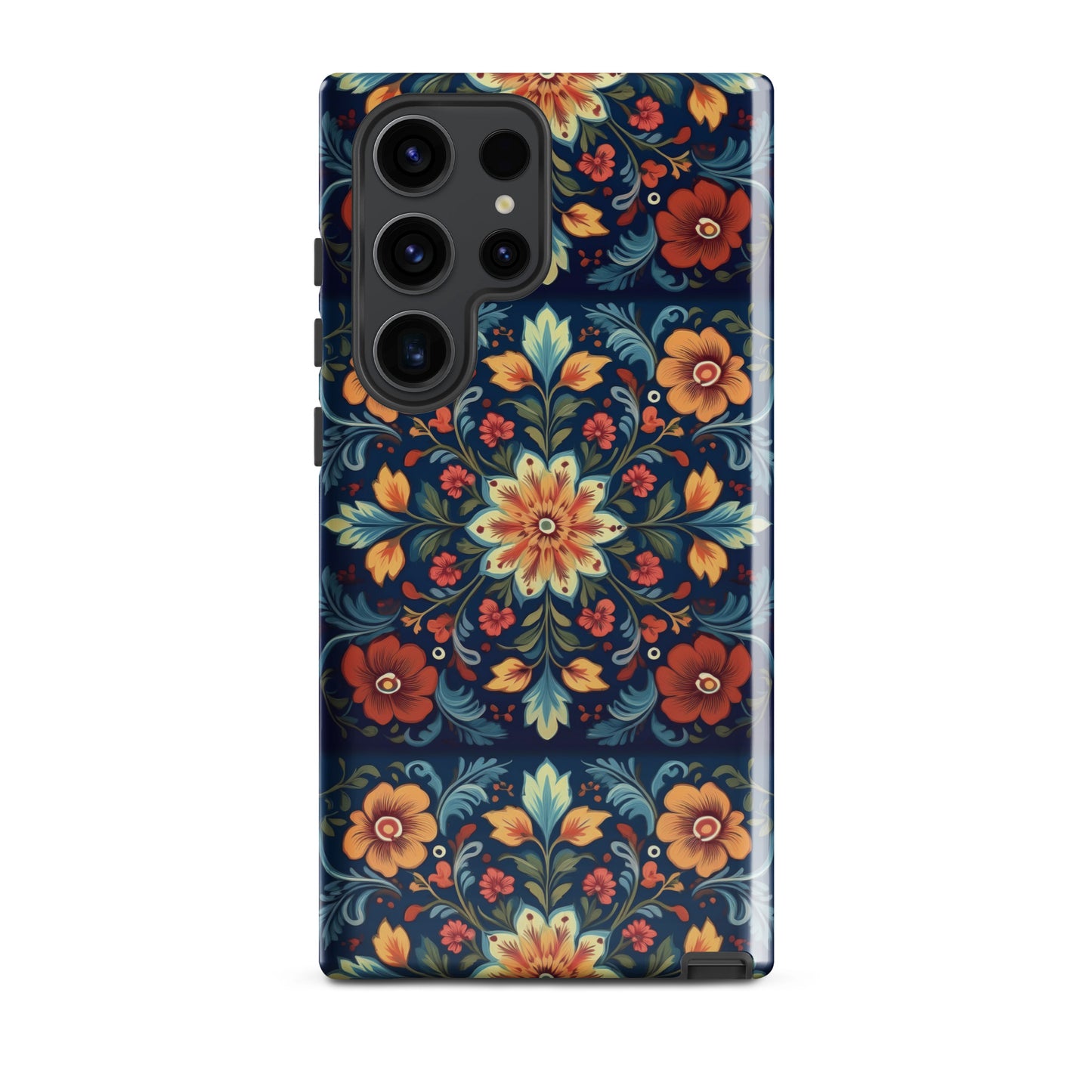 Norwegian Rosemaling Tough Samsung® Case - The Global Wanderer