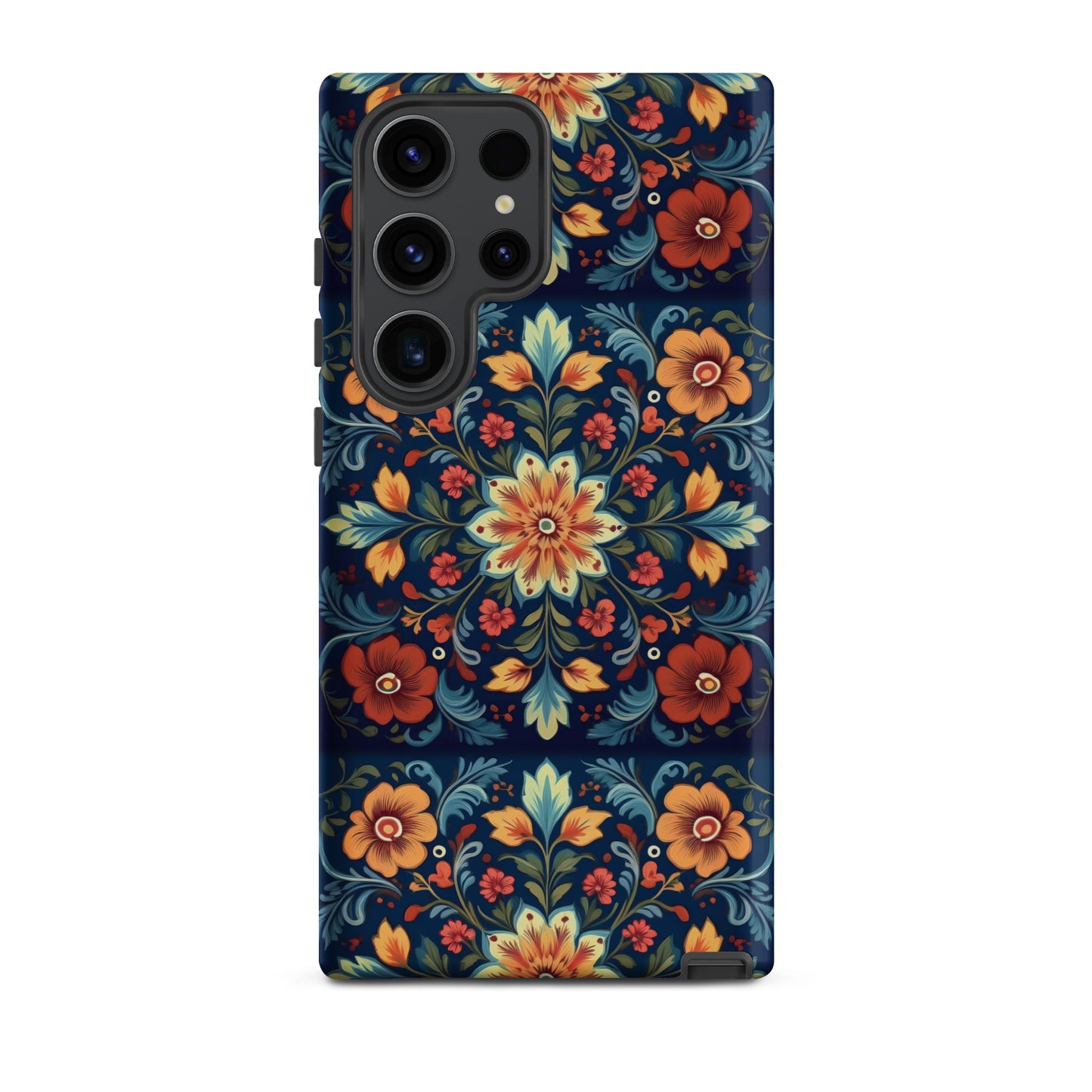 Norwegian Rosemaling Tough Samsung® Case - The Global Wanderer