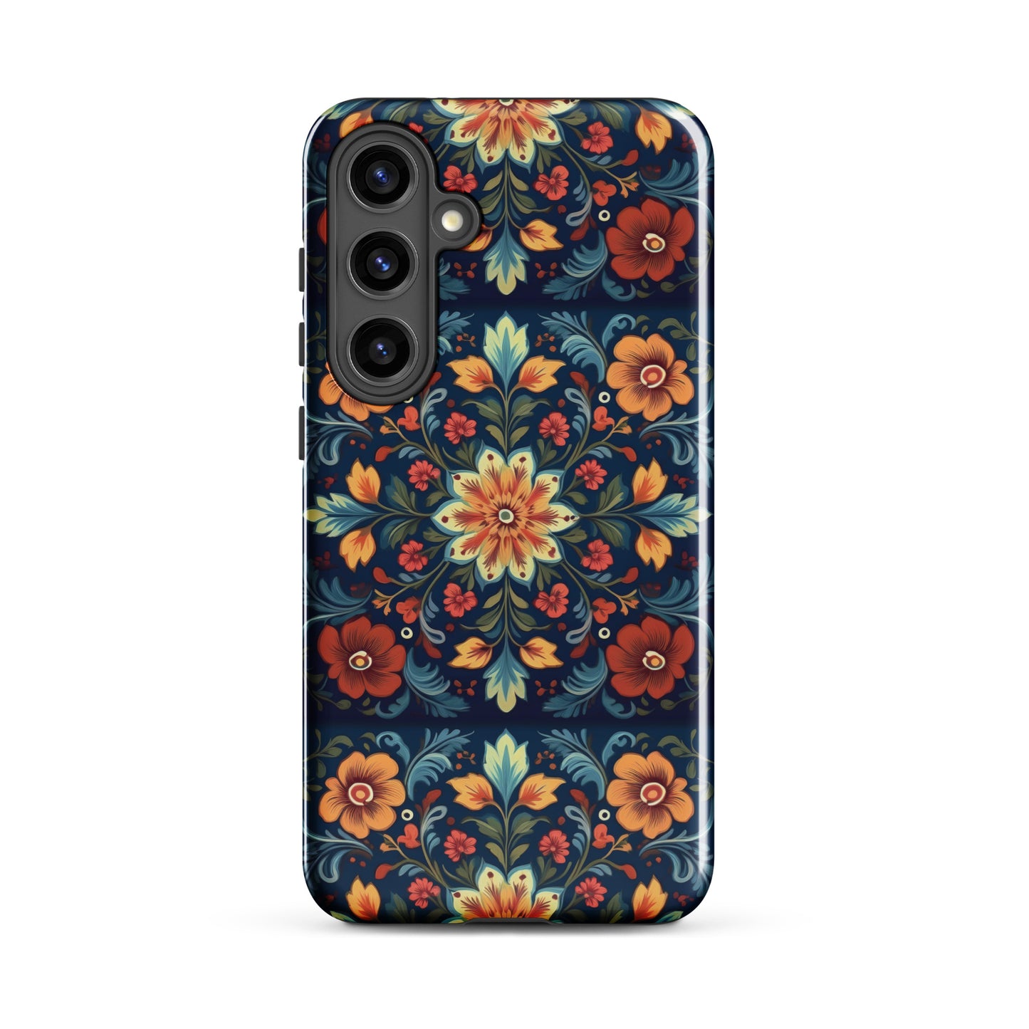 Norwegian Rosemaling Tough Samsung® Case - The Global Wanderer