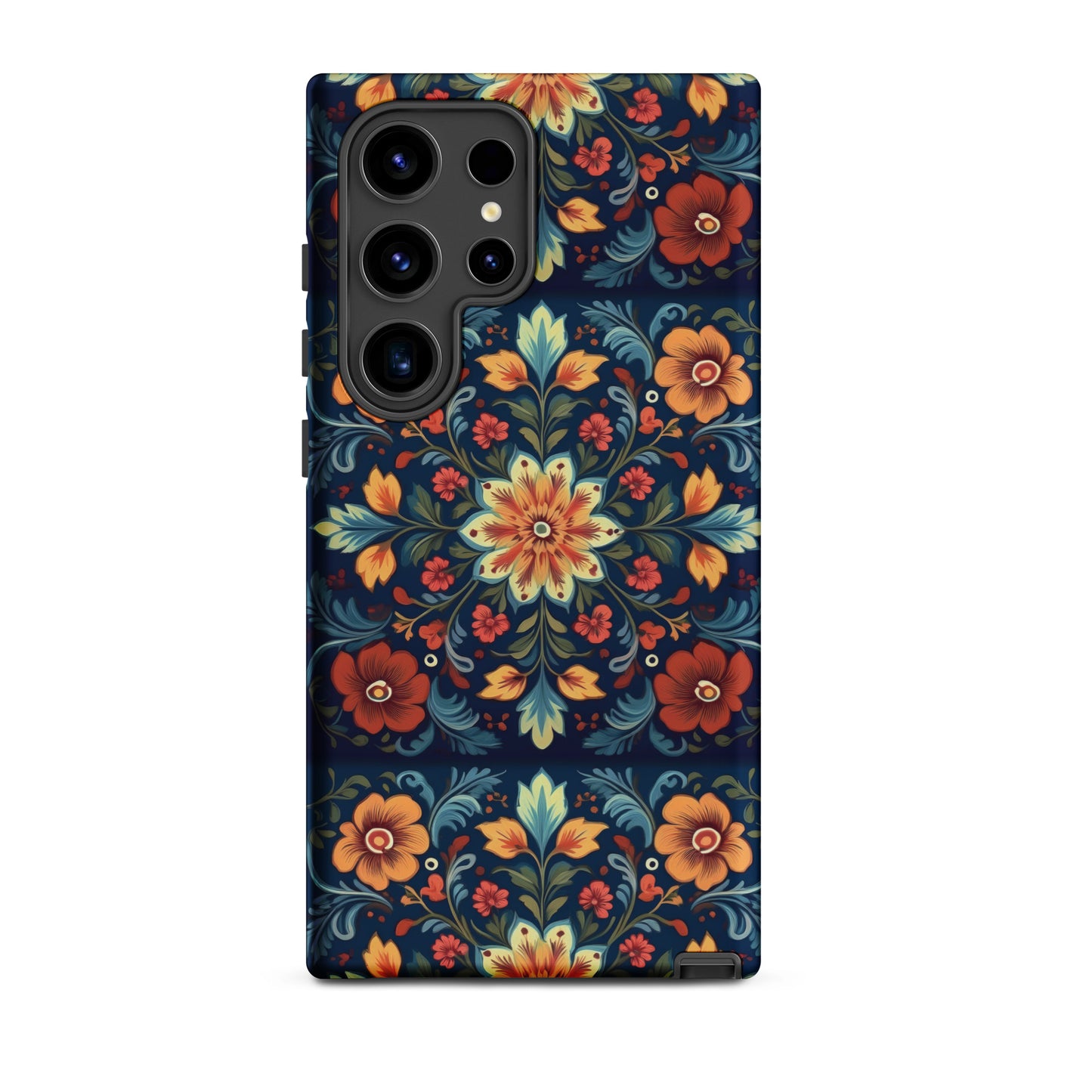 Norwegian Rosemaling Tough Samsung® Case - The Global Wanderer