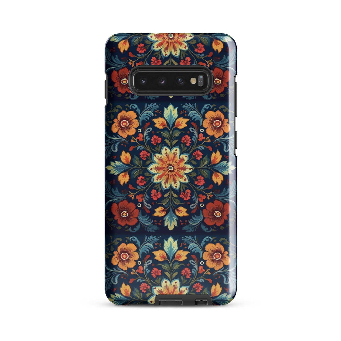 Norwegian Rosemaling Tough Samsung® Case - The Global Wanderer