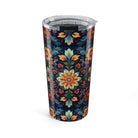 Norwegian Rosemaling Tumbler - The Global Wanderer