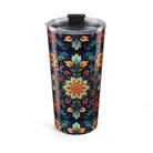 Norwegian Rosemaling Tumbler - The Global Wanderer