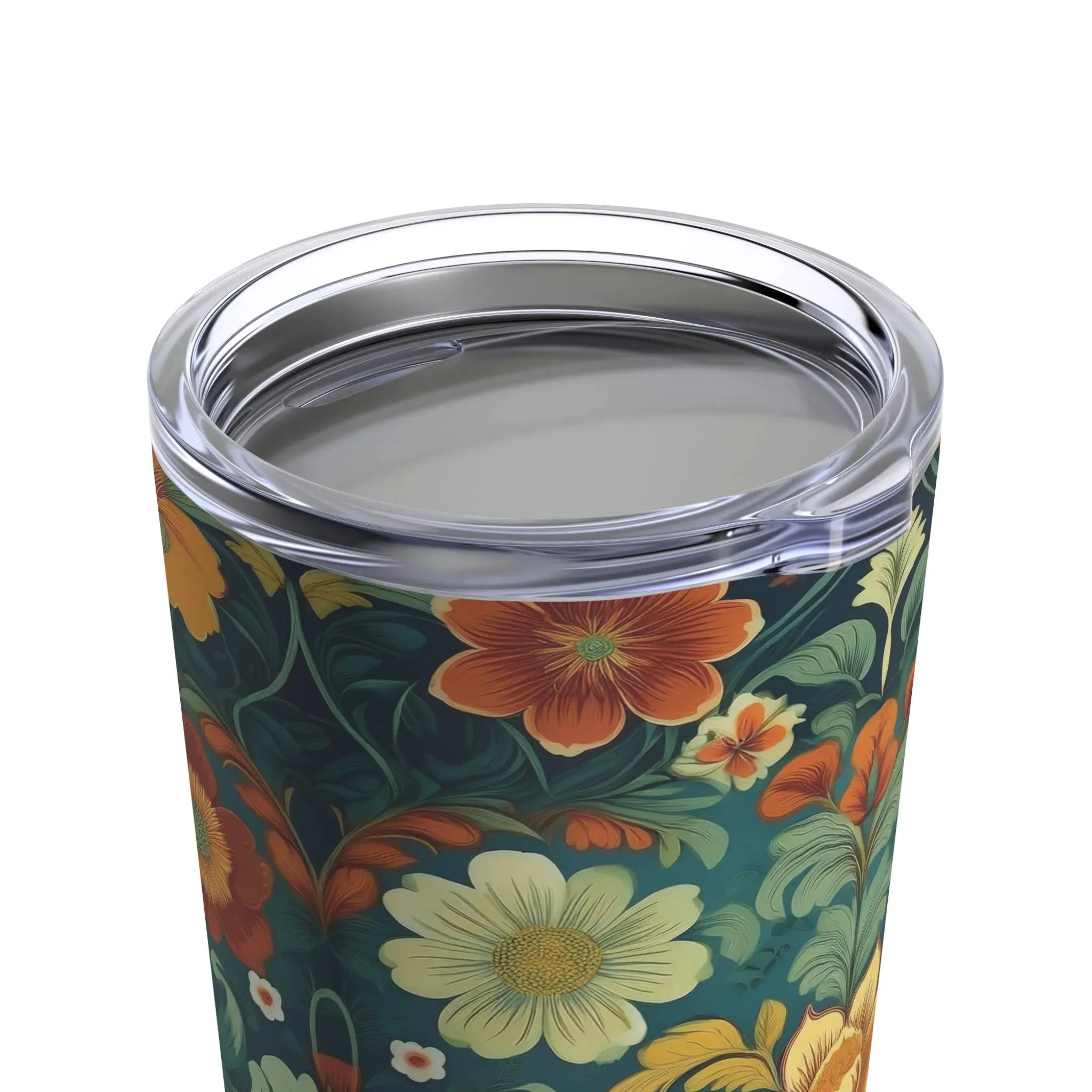 Norwegian Rosemaling Tumbler - The Global Wanderer