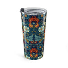 Norwegian Rosemaling Tumbler - The Global Wanderer